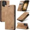 Redmi Note 13 4G Hülle, Retro Kunstledertasche mit Produktbild-Vorschau 1