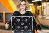 MuchoWow® Laptop Aufkleber Sticker Cover Muster - Herz - Produktbild-Vorschau 5