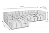KAWOLA Sofa ROSARIO Ecksofa Velvet bordeaux Recamiere links Produktbild-Vorschau 7