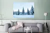 MuchoWow® Poster Winter - Schnee - Bäume 120x90 cm - Produktbild-Vorschau 5