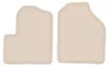 DURBAN Beige Velours-Fußmatten vorne für Ford Transit Produktbild-Vorschau 1