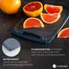 Grapefruit slices on a cutting board with text overlays. Anteprima dell’immagine prodotto