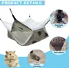 Ratten Hängematte Flauschige Höhle Kleintierbett Hängebett Produktbild-Vorschau 3