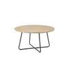 HOME DELUXE - Couchtisch Rund NOVARA 88 x 47 cm- Fishbone Produktbild-Vorschau 1