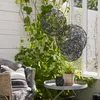 LED 3D Designkugel 'Trassel' - D: 50cm - 150 warmweiße LED - Indoor & Outdoor - schwarz Produktbild-Vorschau