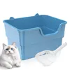 Amicura Katzentoilette, Offenes Katzenklo mit hohem Rand, Produktbild-Vorschau 1