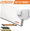 Selfsat H22D2+ 2 TV Teilnehmer SAT Flachantenne FLAT + Produktbild-Vorschau 1
