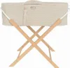 BOHO Handgefertigter Babykorb mit Ständer - Creme Produktbild-Vorschau 1