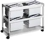 DURABLE Hängemappenwagen SYSTEM 200 MULTI DUO, 379210 grau Produktbild-Vorschau 7