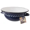 ORION Emaille-Schüssel Schale emailliert RETRO BLAU 26 cm Produktbild-Vorschau 3