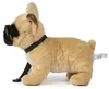 Pluchen Franse buldog met riem, 26 cm. Milieuvriendelijk Productafbeelding-voorbeeld 3