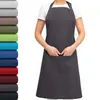 EllaTex Schürze Kochschürze Latzschürze 100% Baumwolle Produktbild-Vorschau 1