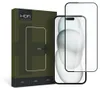 Szkło Hartowane Hofi Pro+ 9H DO iPhone 15 Czarne Odporne na Podgląd zdjęcia produktu 1