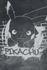 Pokémon T-Shirt Uni Pikachu - Graffiti schwarz M Produktbild-Vorschau 3