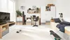 Jugendzimmer Kleiderschrank, 3-türig, Eiche mit weiß und Produktbild-Vorschau 3