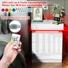 Nachttisch Nachtschrank mit LED-Beleuchtung mit 3 Produktbild-Vorschau 6