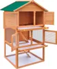 vidaXL Clapier pour petits animaux Clapier pour lapins 3 Voir les images du produit 16