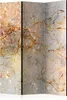 3-teiliger Einseitiger Vlies Paravent - Enchanted in Marble Produktbild-Vorschau 1