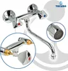 tecuro Zweigriff Wand-Küchenbatterie classic line - mit Produktbild-Vorschau 3