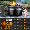 grillas® Set forno olandese 4,2 litri / pentola senza Anteprima dell’immagine prodotto 3