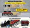 Hydraulický cívkový ventil VEVOR, 6-cívkový hydraulický Náhled obrázku produktu 3
