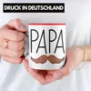 Trendation - Papa Tasse Geschenk Schnurrbart Geschenkidee Produktbild-Vorschau 2