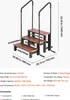 Pooltreppe - 3-stufige Außentreppe - 64 cm Breite - 250 kg Produktbild-Vorschau 7