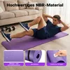 Wiltec Yogamatte violett 180x60x1,5cm Turnmatte Produktbild-Vorschau 6