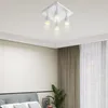 ZMH LED Deckenleuchte Weiß 4 Flammig Deckenlampe GU10 Produktbild-Vorschau 7