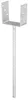 A U-shaped metal post anchor with a threaded steel rod for ground insertion. Anteprima dell’immagine prodotto