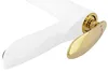 Rea Waschbeckenarmatur Orbit Low White/Gold Produktbild-Vorschau 4