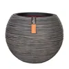 Capi Blumentopf Nature Rib Kugel 40 x 32 cm Anthrazit Produktbild-Vorschau 8