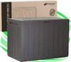 NABBI Cassapanca da giardino MBBL190 190 l - marrone Anteprima dell’immagine prodotto 6