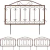 Relaxdays Beetzaun Metall, HxB: 46 x 57 cm, Garten Produktbild-Vorschau 1