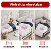 Kinderbettwäsche 100x135 cm + 40x60 cm Ballerina 100x135 cm Produktbild-Vorschau 4