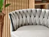 Designová barová židle KRISMAR - šedá / černá Náhled obrázku produktu 8