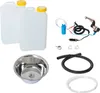 12V Camping Spüle Bausatz Waschbecken Spülbecken 32cm Produktbild-Vorschau 1