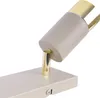 Deckenstrahler Hugo kaschmir-gold 4-flammig GU10 – elegante Produktbild-Vorschau 8