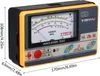 Digitální megaohmmetr 0-2000 MΩ, 1000 V DC - Ruční tester Náhled obrázku produktu 3