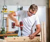 Einhell Bohrschrauber TE-CD 18/40 Li + Winkelschleifer Produktbild-Vorschau 5