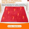 Heizdecke mit Abschaltautomatik, 130x180cm 10 Heizstufen 19 Produktbild-Vorschau 2