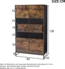 A diagram showing the dimensions of a cabinet. Produktbild-Vorschau