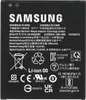 A black battery with white text and symbols. Produktbild-Vorschau