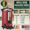 TRESKO® Glühweinkocher Rot 30L / 2500W Einkochautomat aus Produktbild-Vorschau 8
