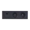 bloc 3 prises 2x230V et prise USB A/C noir Voir les images du produit 5