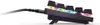Side view of a black gaming keyboard with RGB lighting. Produktbild-Vorschau