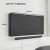kwmobile 75" TV Abdeckung Indoor - Fernseher Hülle Produktbild-Vorschau 3