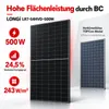 LONGi Hi-MO X10 2000Wp BC Bifaziale Solarmodule für Produktbild-Vorschau 2