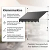 Mucola Klemmmarkise höhenverstellbar Balkon Markise ohne Produktbild-Vorschau 11