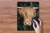 MuchoWow® Mauspad Mousepad Schottischer Highlander - Produktbild-Vorschau 3